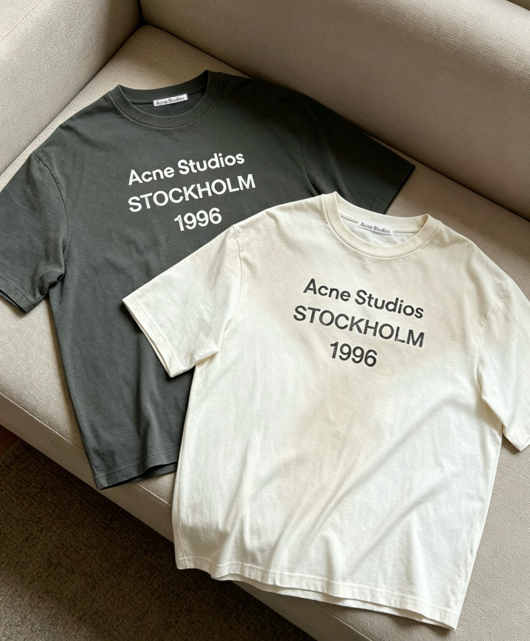 Acne Studios Sprayed 1996 Tees Color Choice
