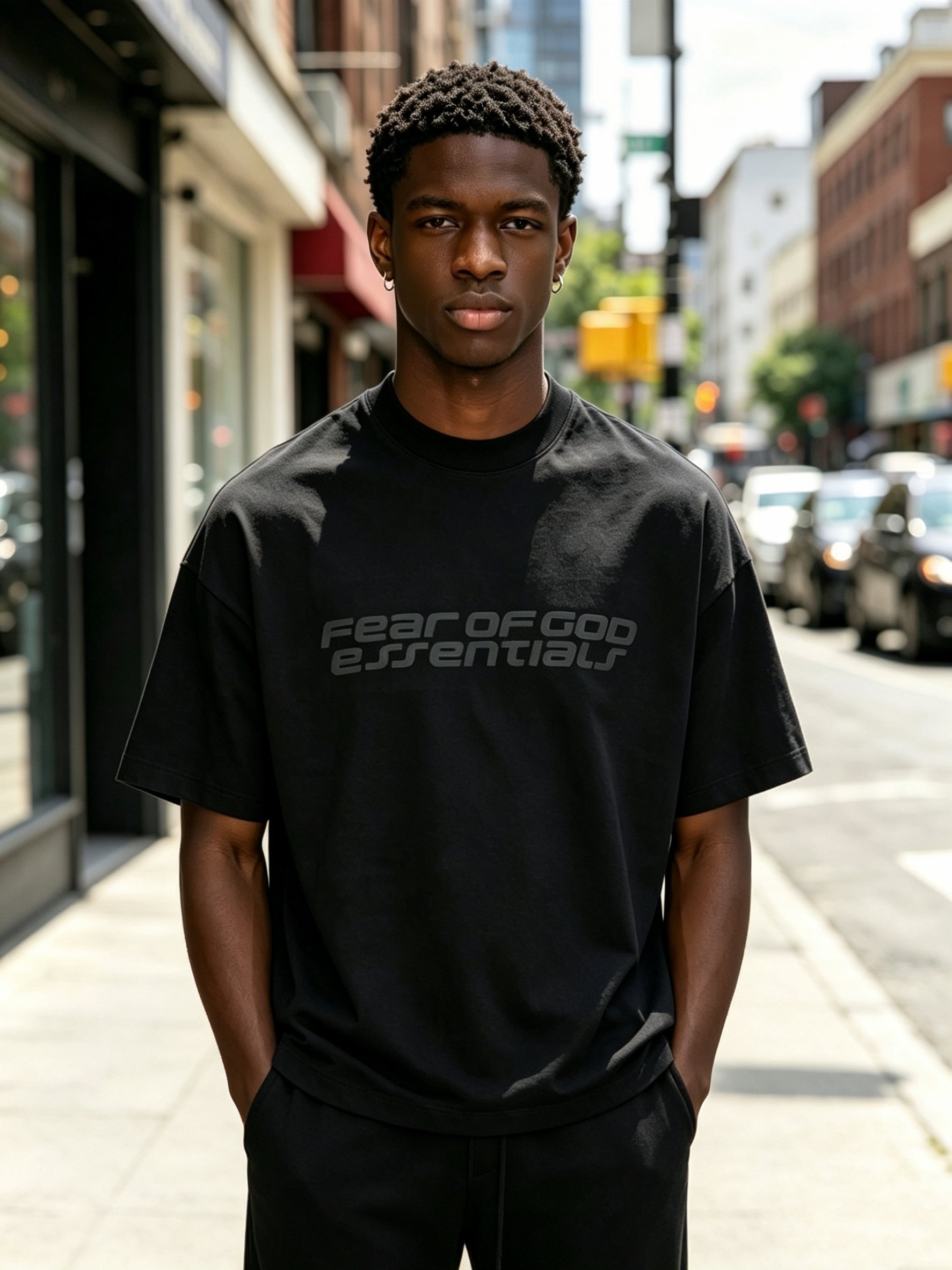 Fear of God Essentials 90s Tee Vintage Black Review