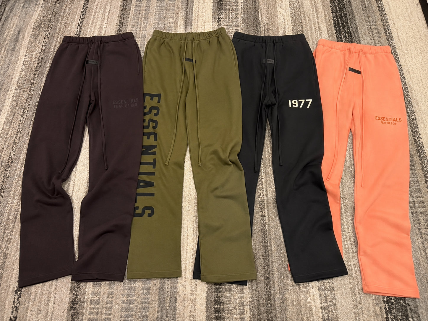Essentials Sweatpants Across Four Color Moods