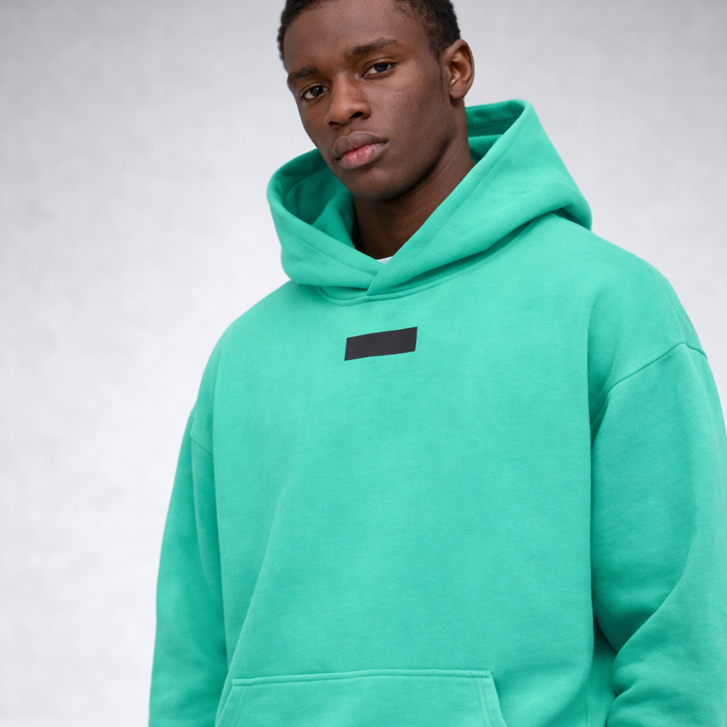 Fear of God Essentials Pullover Hoodie Mint Leaf — Eye-Catching Color, Clean Street Style