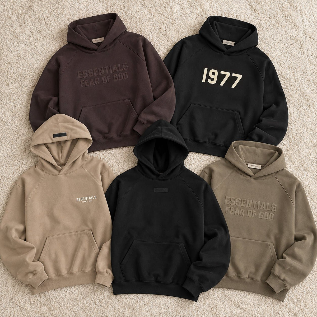 Five Essentials Hoodies Across Three Design Eras - AFewVibe