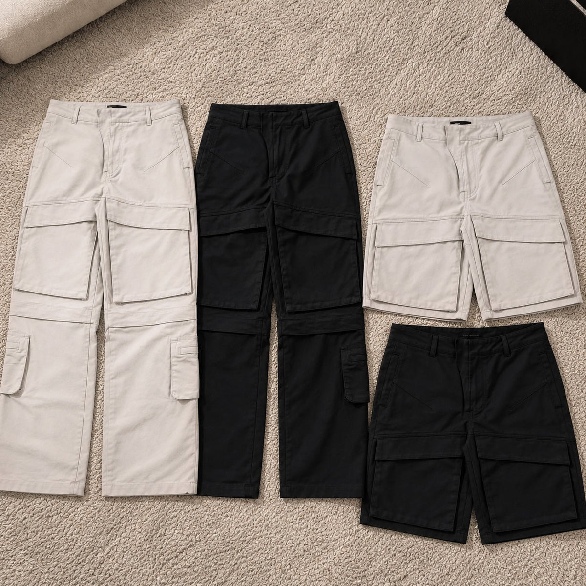 Four Ways to Style Entire Studios Cargo Pants - AFewVibe