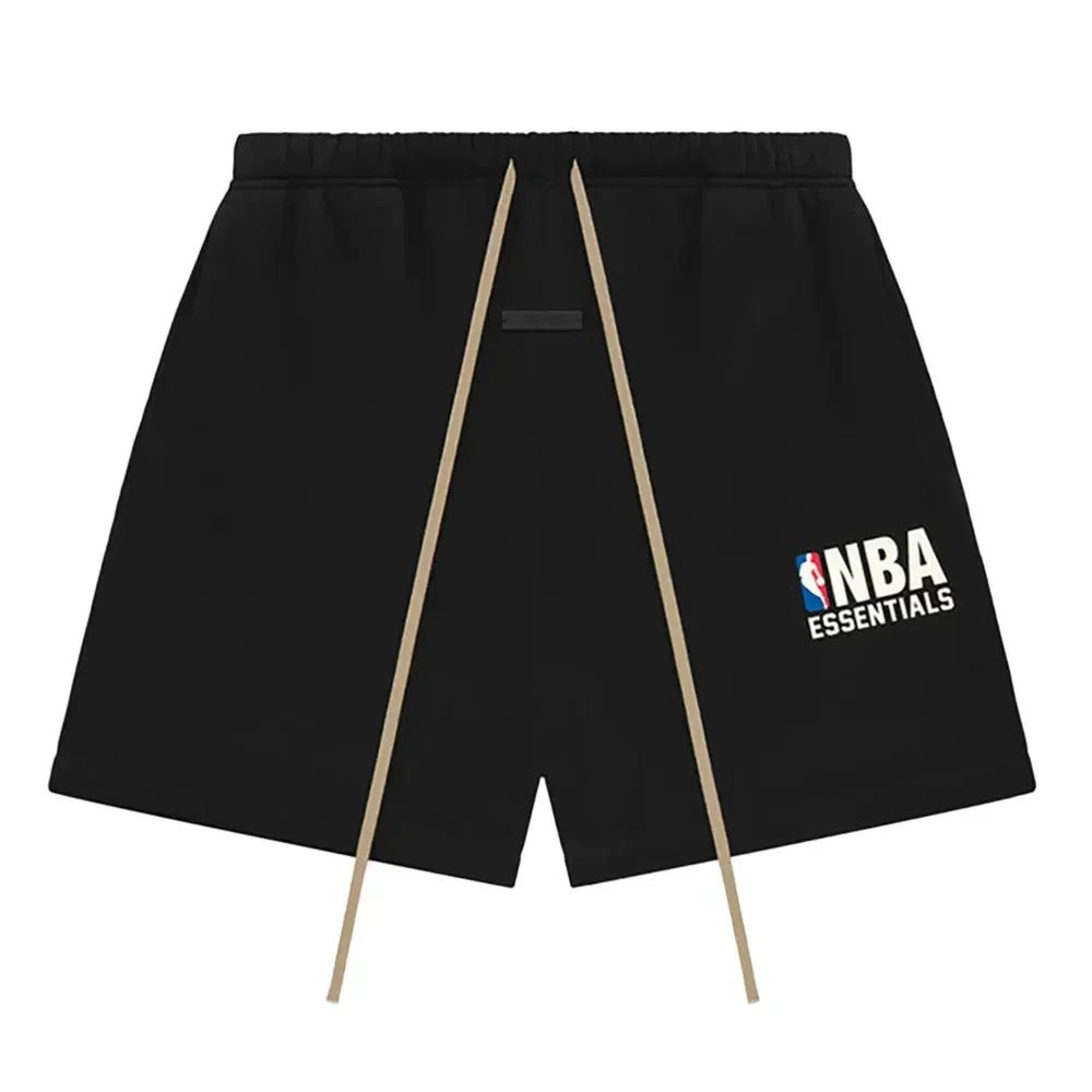 How to Get Fear of God Essentials x NBA Sweatshorts Black - Afewvibe