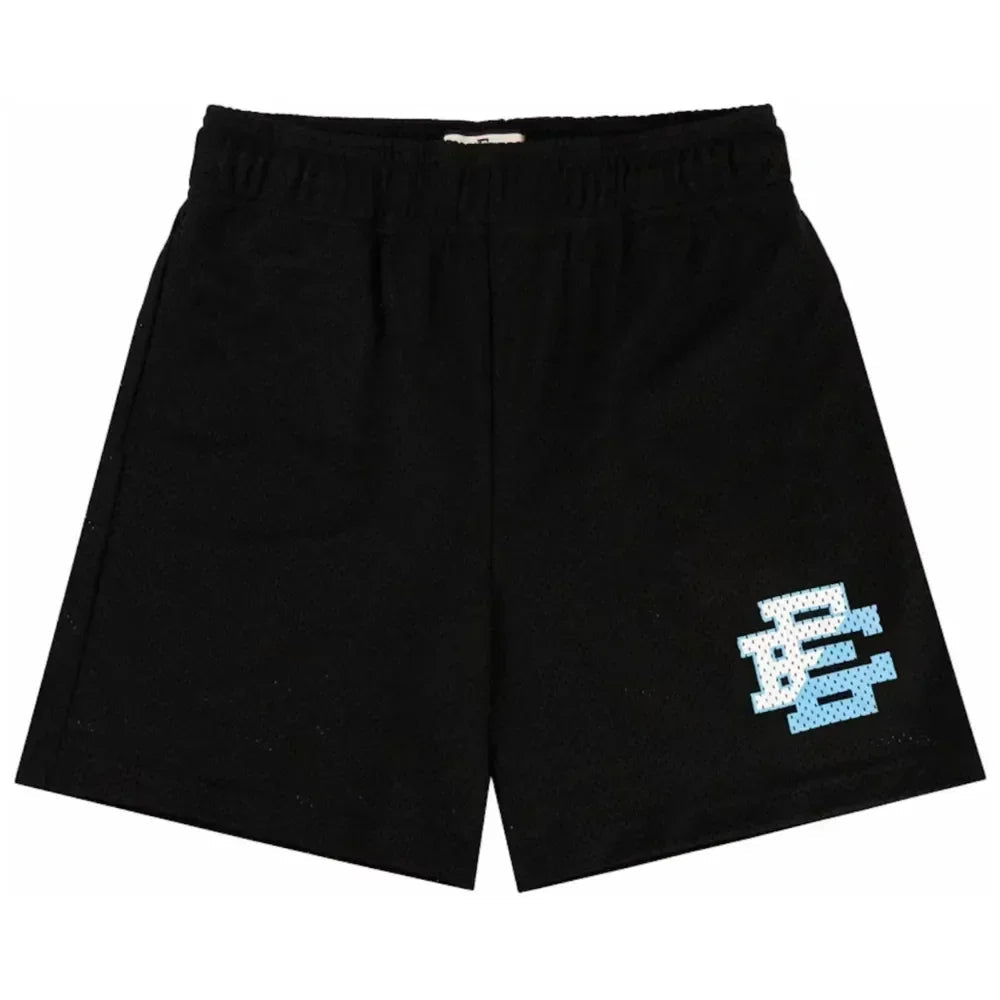 Eric Emanuel EE Basic Short Black/Baby Blue Split Styling Guide - AFV Clothes