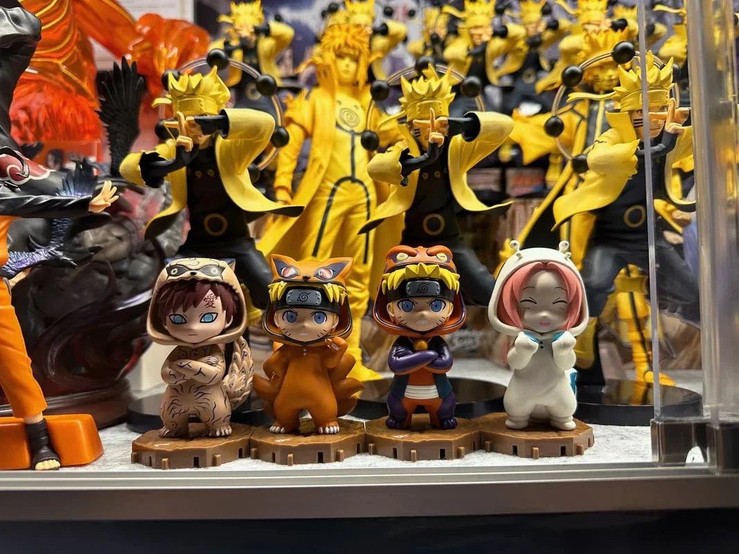Naruto Beast Party Plush Keychain Blind Box Display & Care Guide - Afewvibe