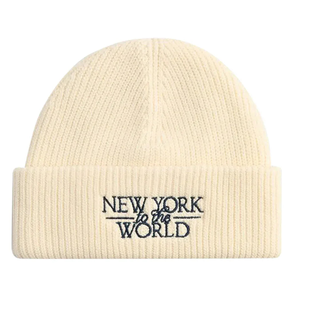 Kith NY to the World Mia Beanie Sandrift
