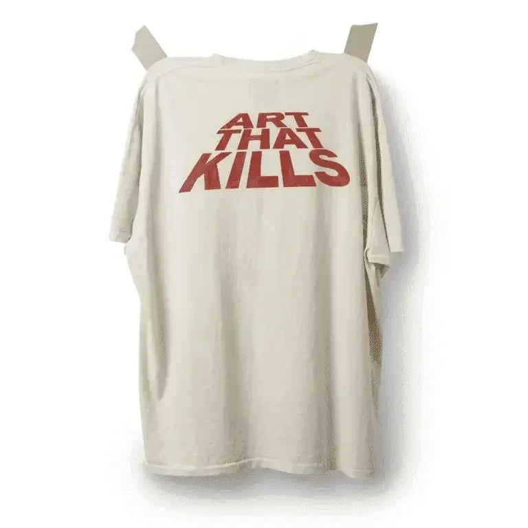 Gallery Dept. Work in Progress Only Way Out Tee Vintage White - AFV Clothes