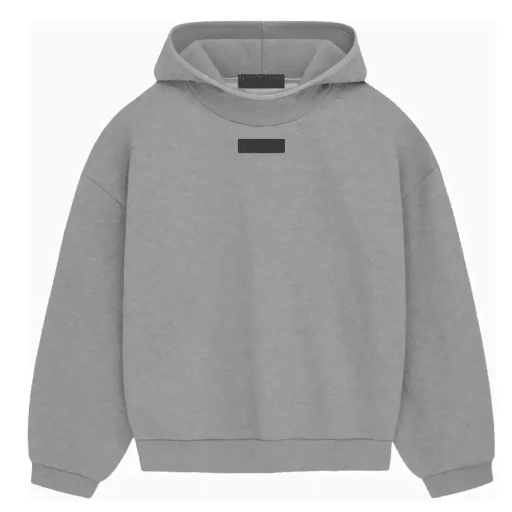 Fear of God Essentials Pullover Hoodie Dark Heather Oatmeal - AFV Clothes