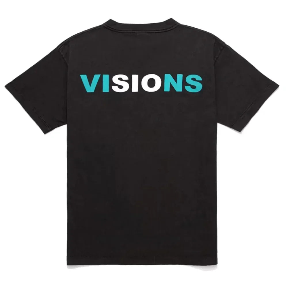 Saint Michael Vision S/S Vintage Tee Black - AFV Clothes
