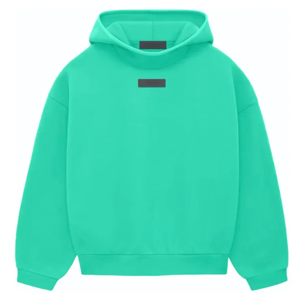 Fear of God Essentials Pullover Hoodie Mint Leaf - AFV Clothes