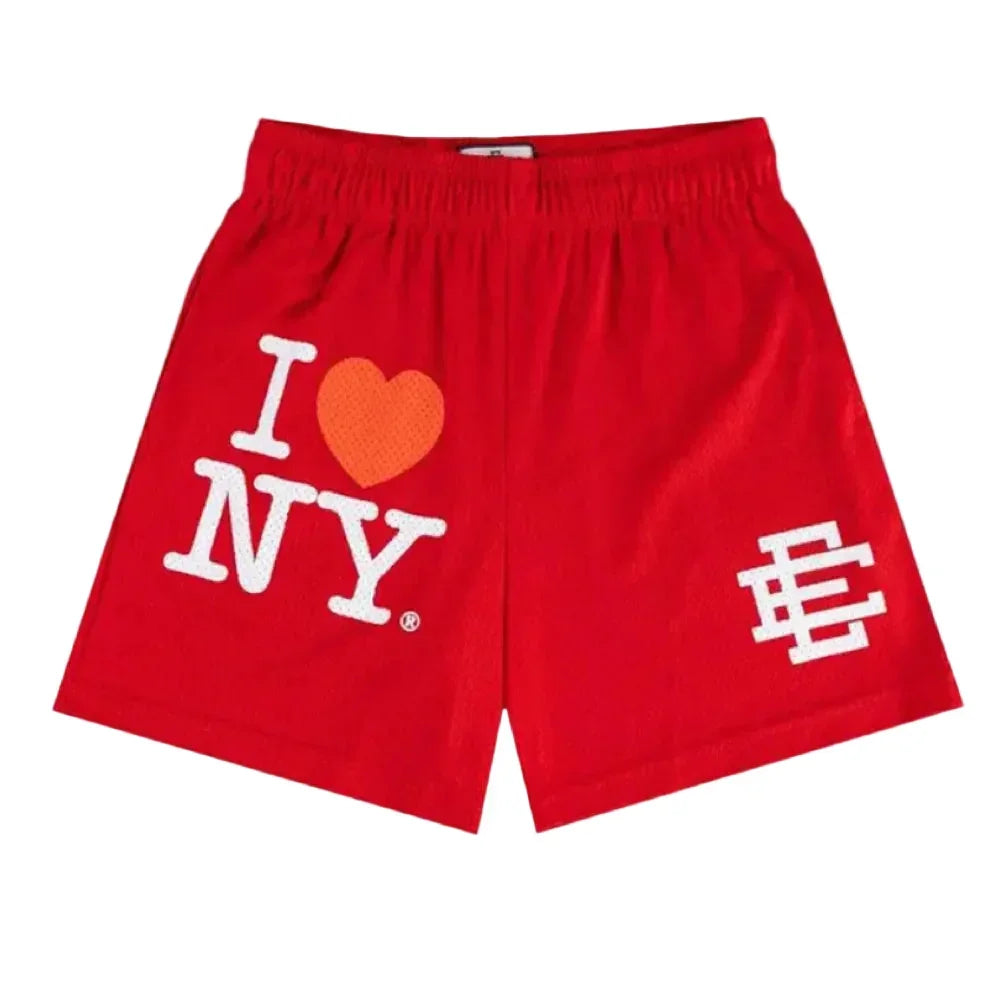 Eric Emanuel EE I Love New York Short Red White