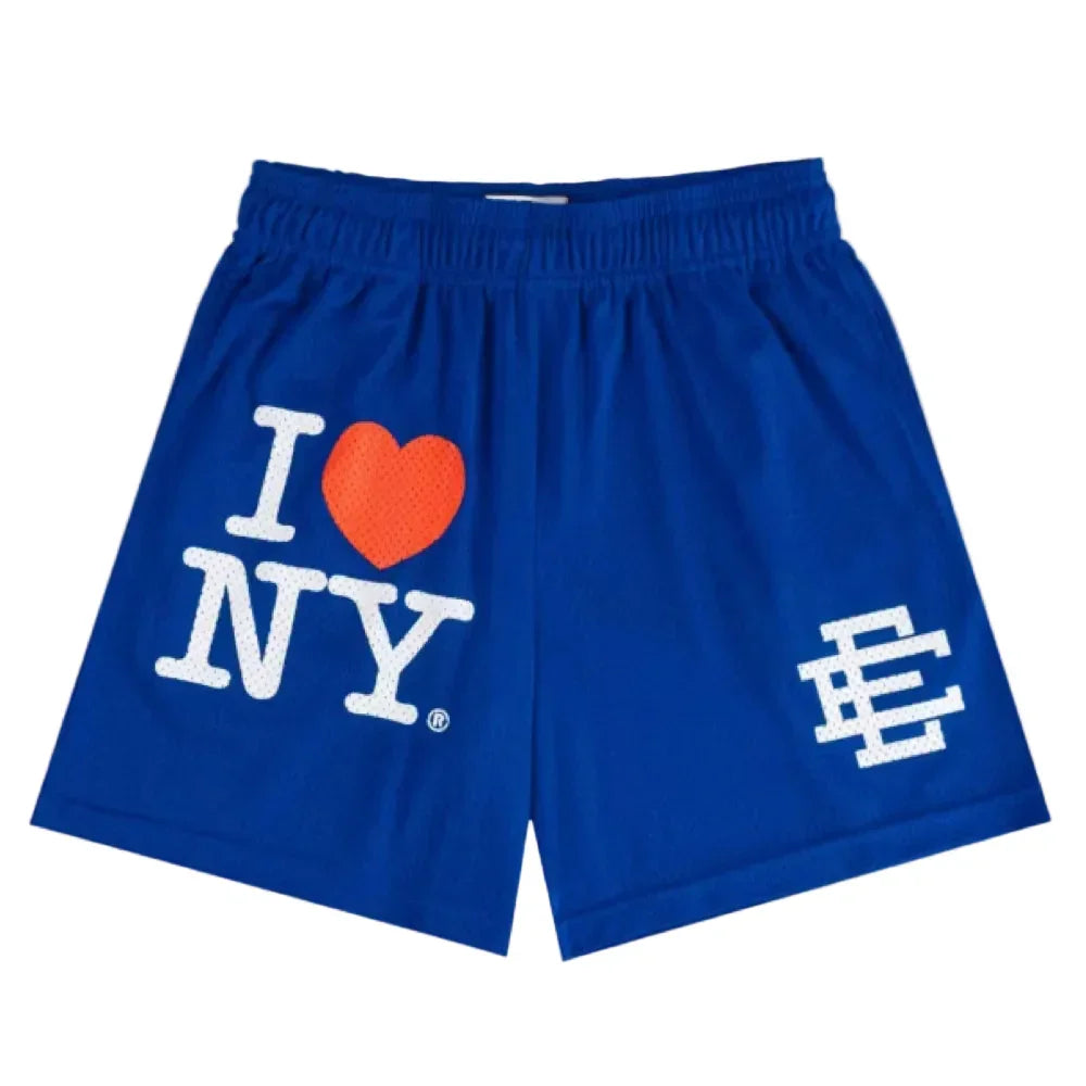 Eric Emanuel EE I Love New York Short Royal Blue White