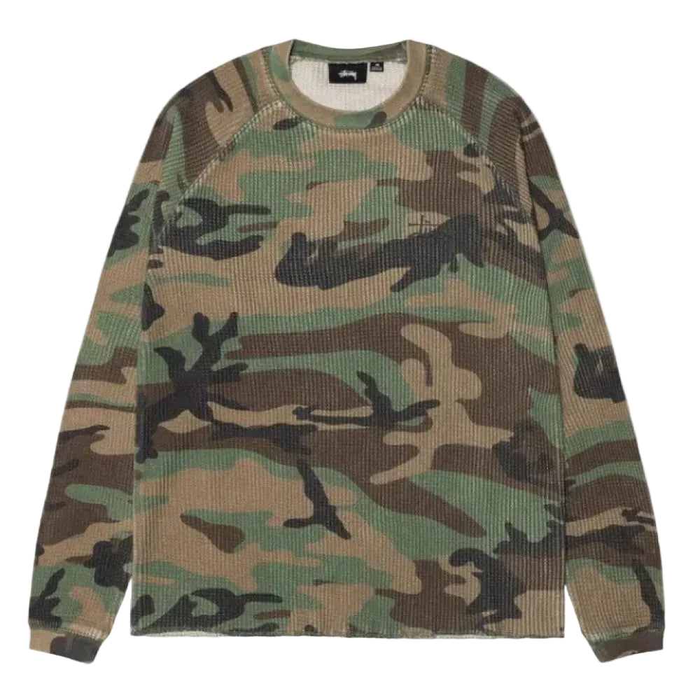 Stussy Basic Thermal Woodland Camo – AFV Clothes