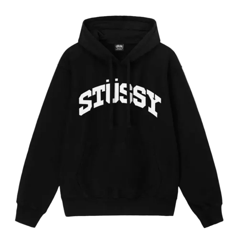 Stussy Block Sport Pigment Dyed Hoodie Black