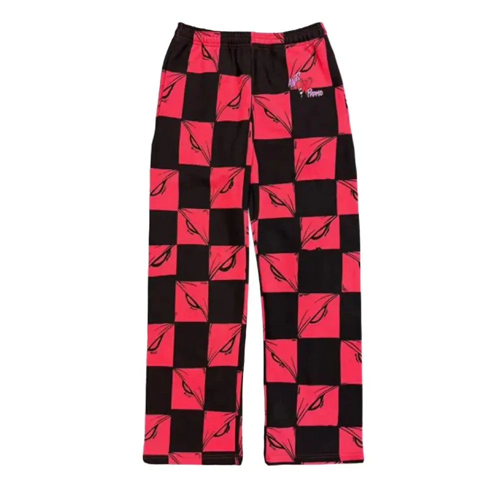 Matty Boy Anti Promo 99 Eyez Sweatpants Black Red – AFV Clothes