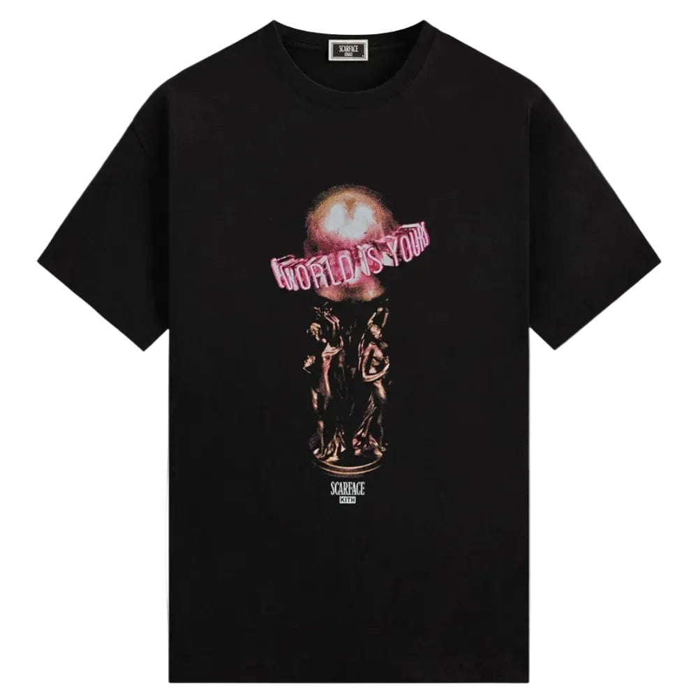 Kith x Scarface The World Is Yours Tee Black