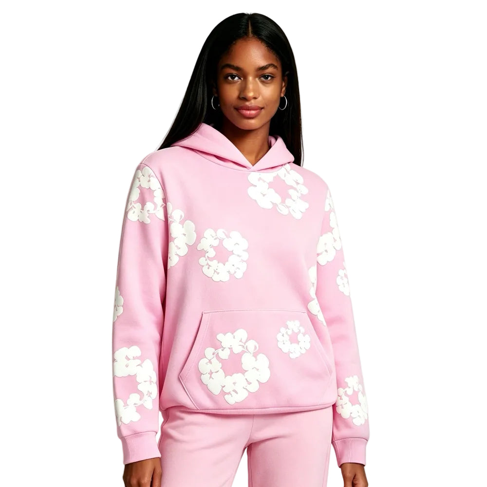 Denim Tears The Cotton Wreath Sweatshirt Powder Pink