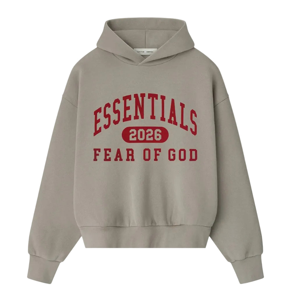 Fear of God Essentials Classic Hoodie Smoke Grey