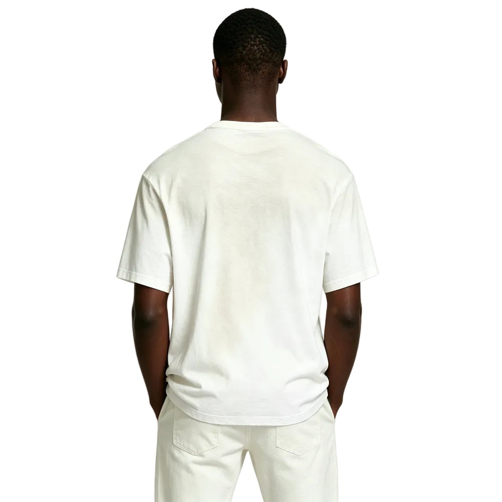 Acne Studios Sprayed 1996 Logo T-shirt Dusty White