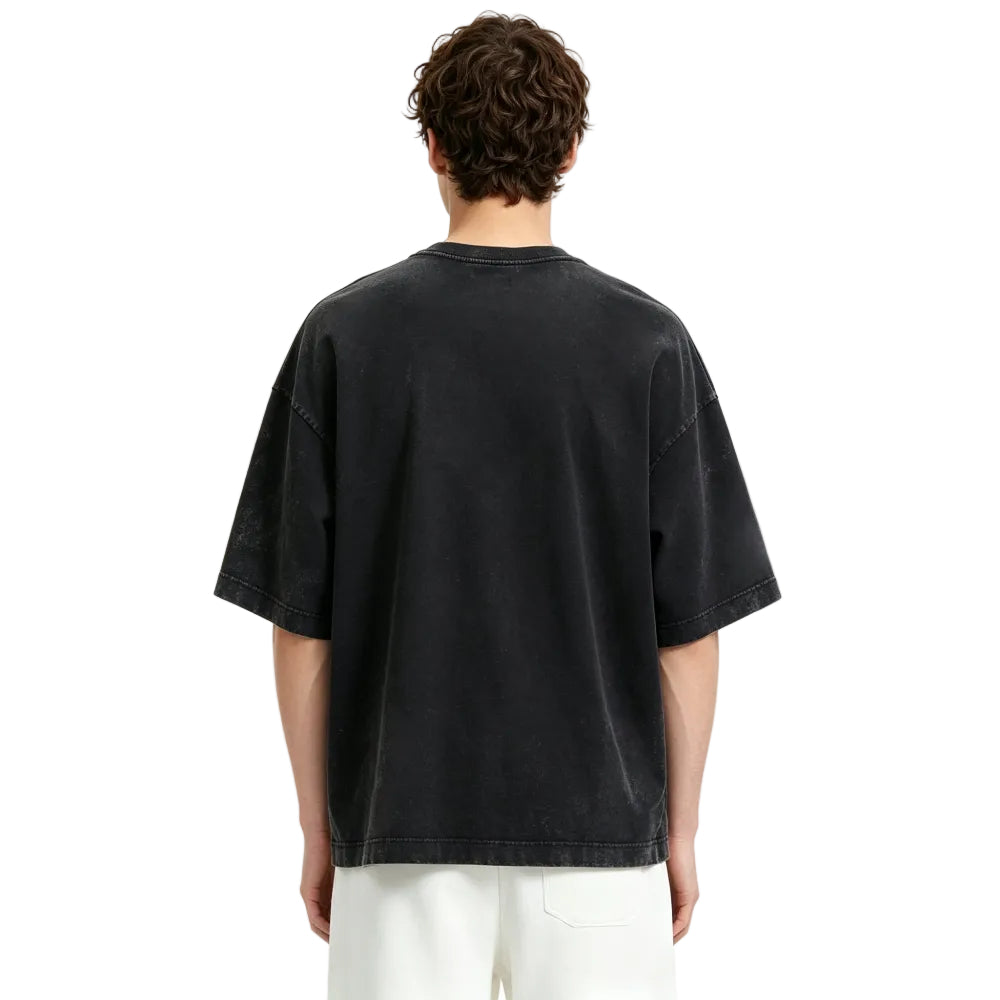 Alexander Wang Eastern Medicine Graphic Short Sleeve Tee Washed Black
