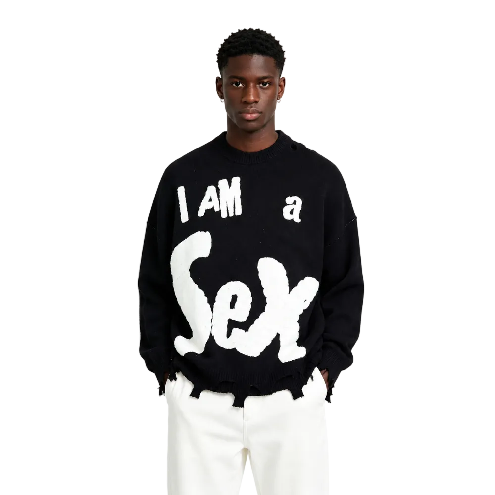 SAINT MXXXXXX x Sex Pistols embroidered sweater