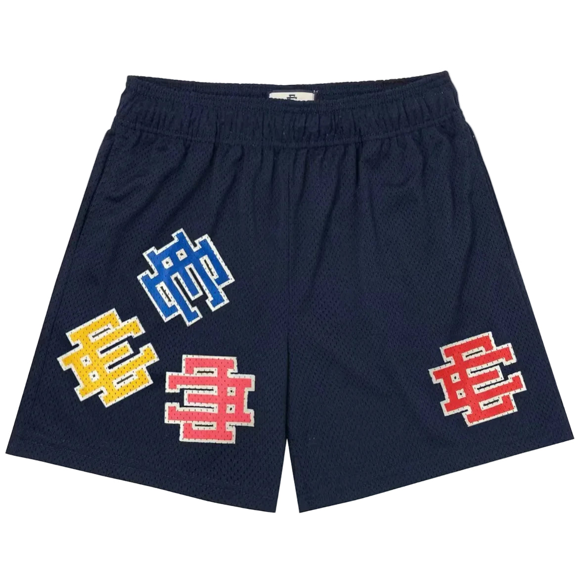 Eric Emanuel EE Basic Core Test Print Short Navy Test Print