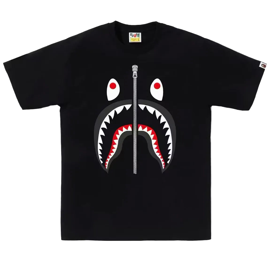 BAPE Shark Tee Black