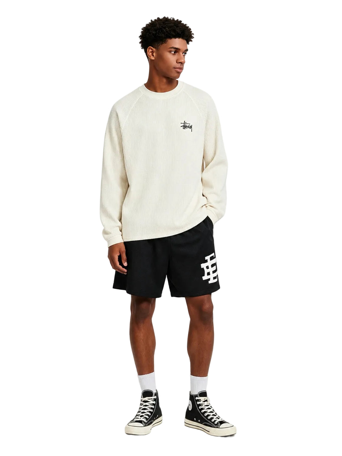 Eric Emanuel EE Akimbo Tyrrell Winston Short Black White