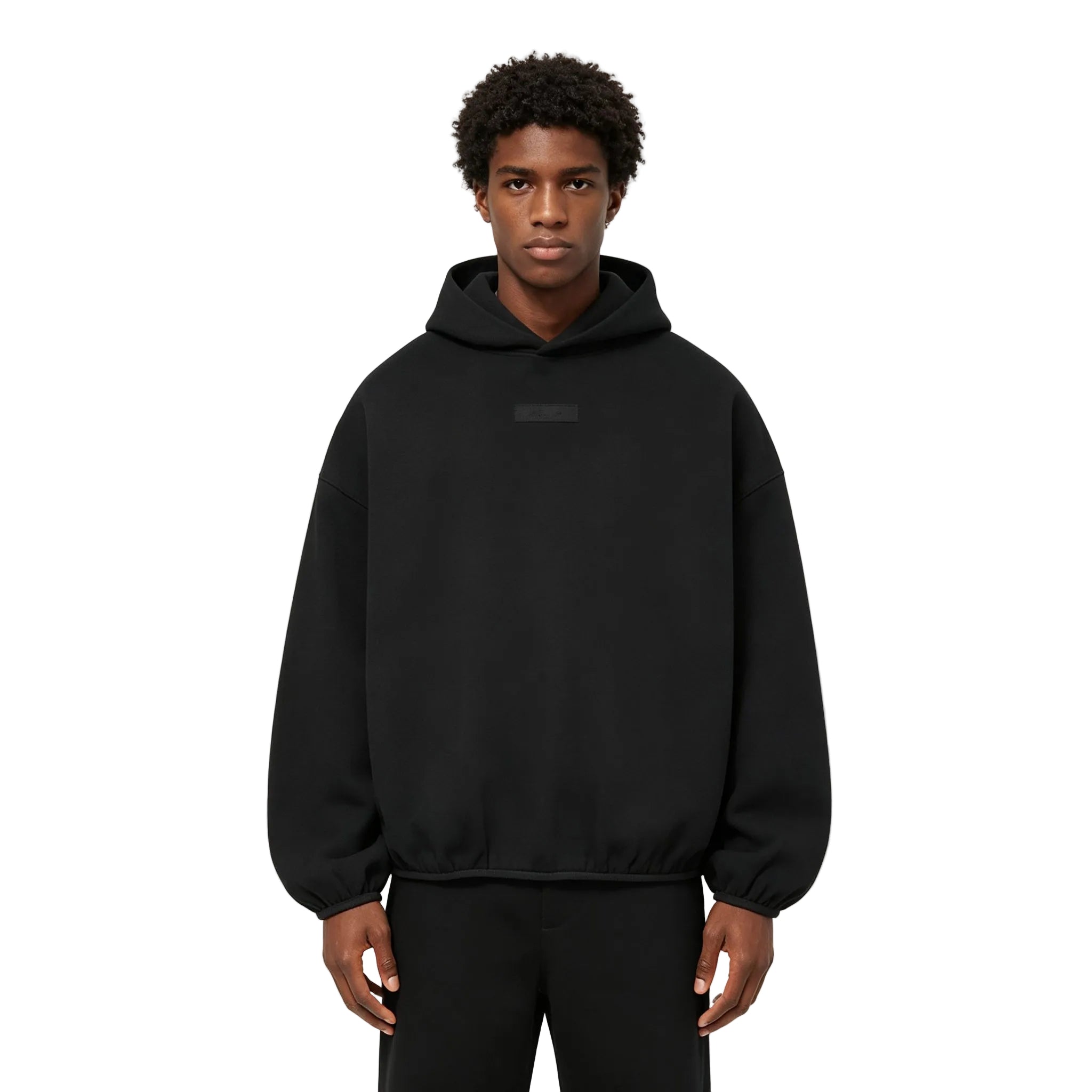 Fear of God Essentials Hoodie Black
