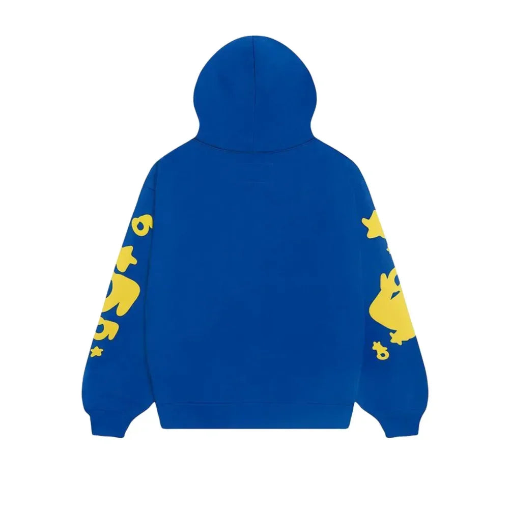 Sp5der Beluga Hoodie TC Blue - AFV Clothes