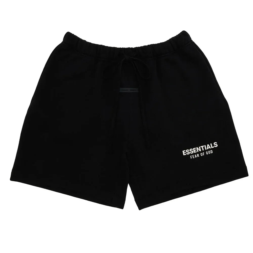 Fear of God Essentials Classic Sweatshort Jet Black – AFV Clothes