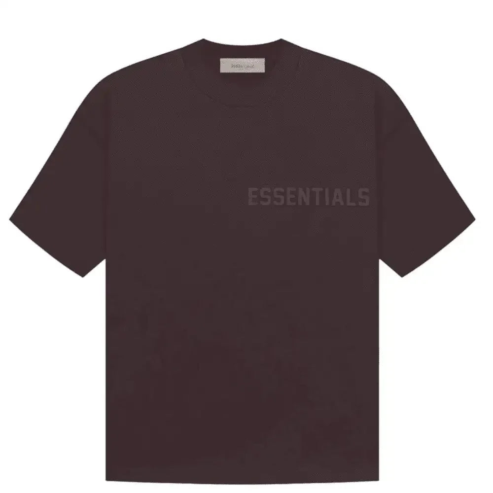 Fear of God Essentials Short-Sleeve Tee Plum - AFV Clothes