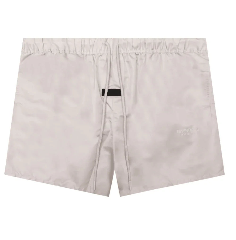 Fear of God Essentials Running Short Silver Cloud - AFV Clothes