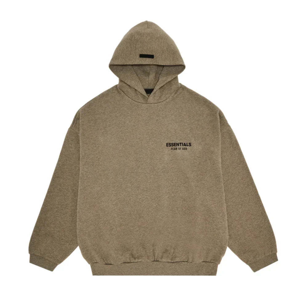 Fear of God Essentials Fleece Hoodie II Heather Grey