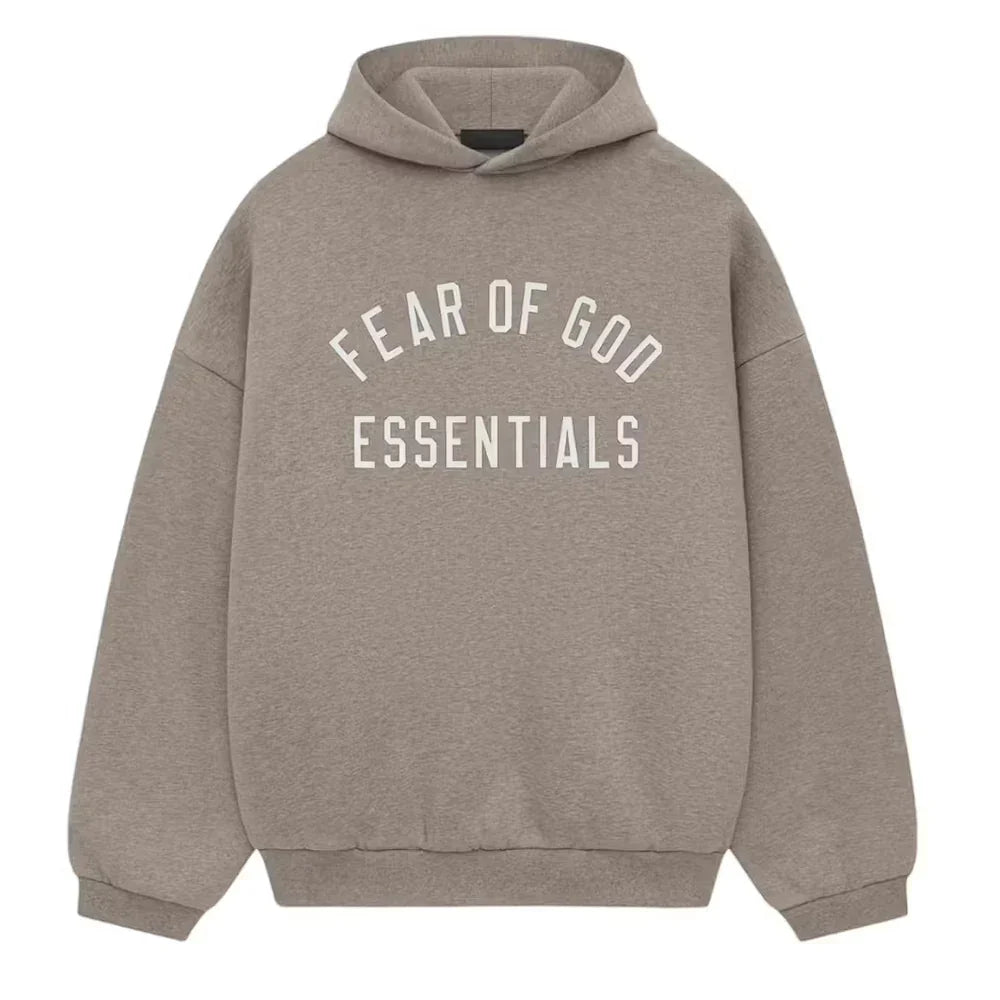 Fear of God Essentials Fleece Hoodie Heather Gray