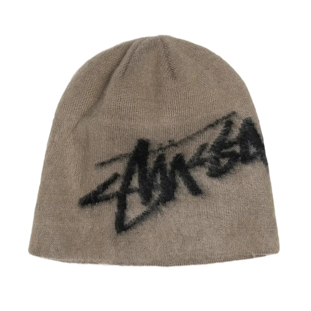 Stussy Brushed Out Stock Skullcap Sand