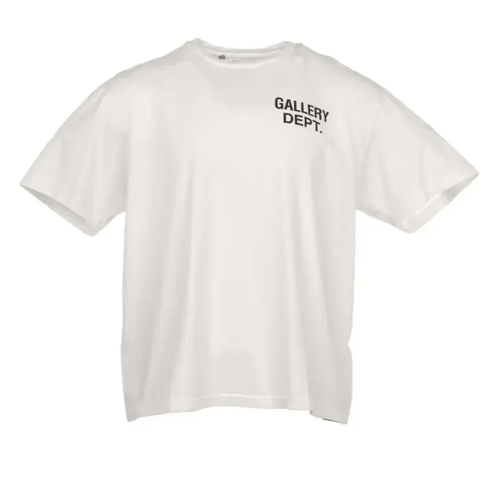 Gallery Dept. Souvenir T-Shirt White Black - AFV Clothes