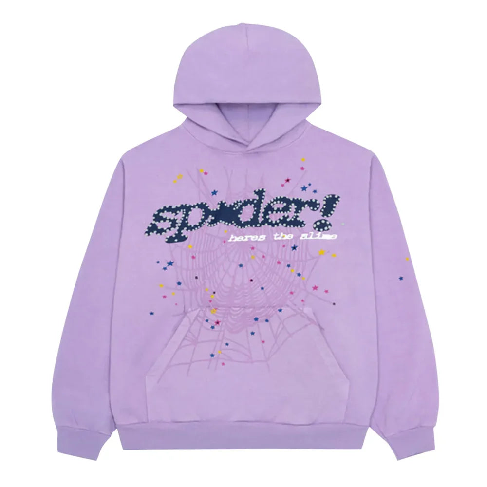 Sp5der AΓ§aΓ Hoodie Purple