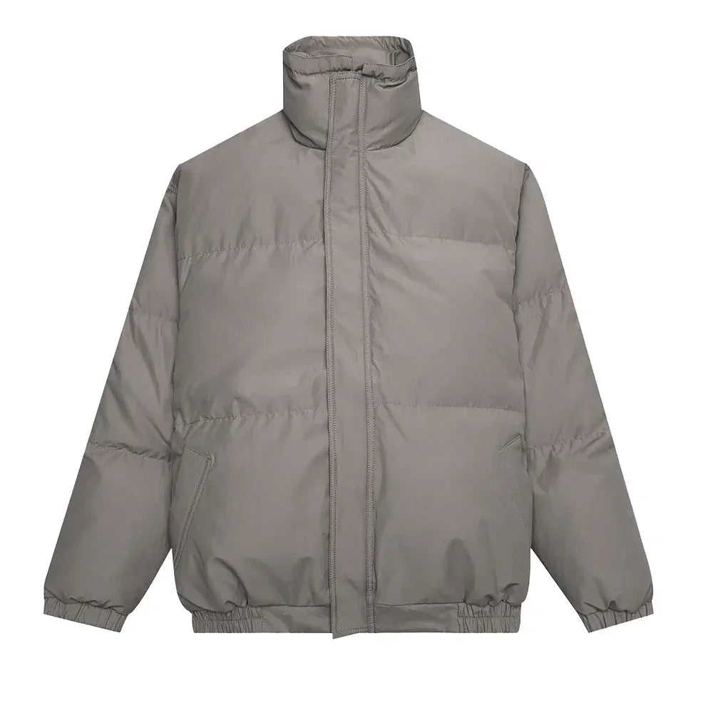Fear of God Essentials Puffer Jacket Cement
