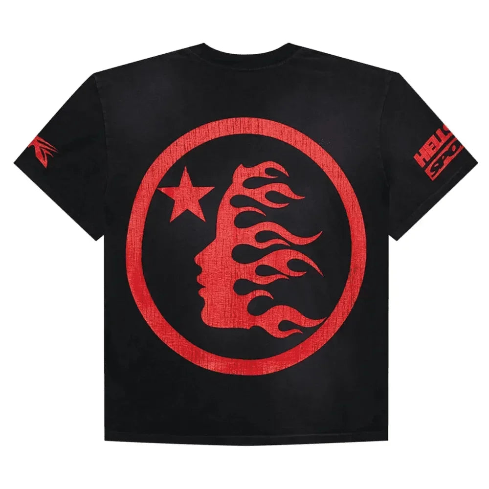Hellstar Beat Us! T-shirt Red/Black - AFV Clothes