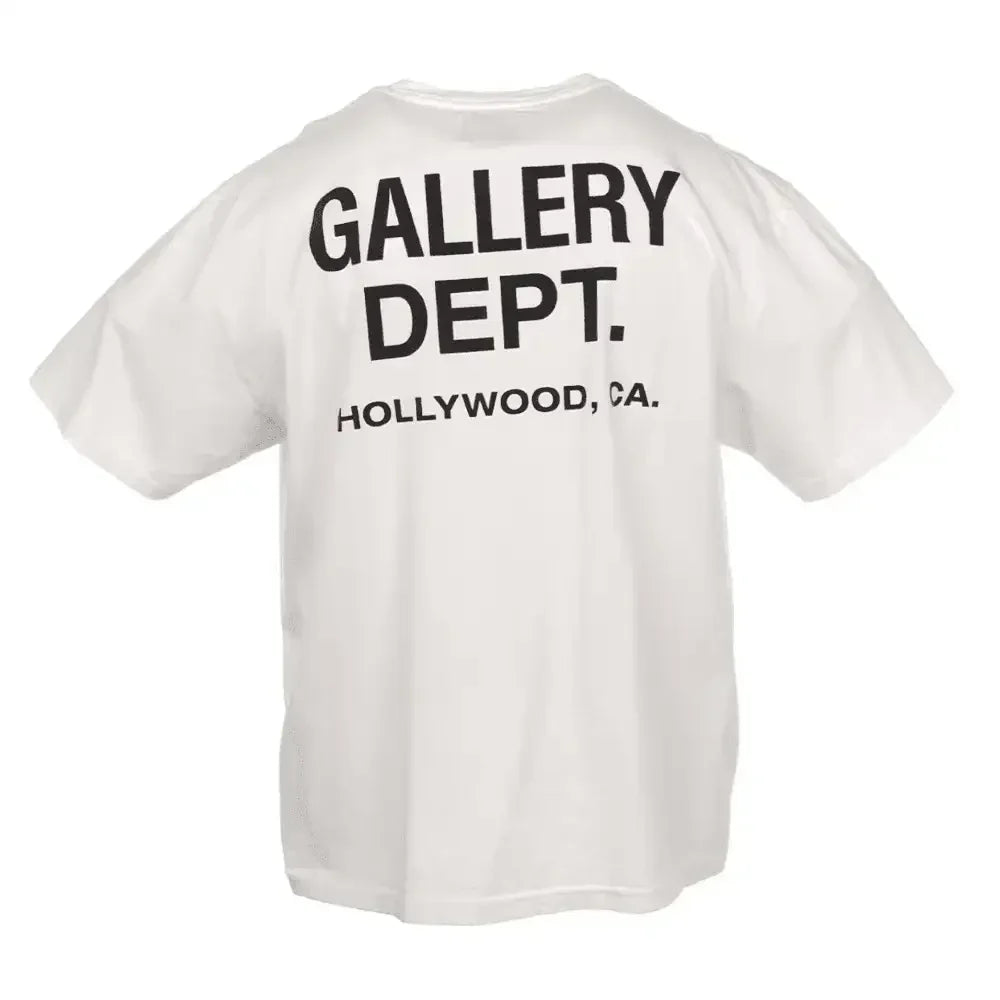 Gallery Dept. Souvenir T-Shirt White Black - AFV Clothes