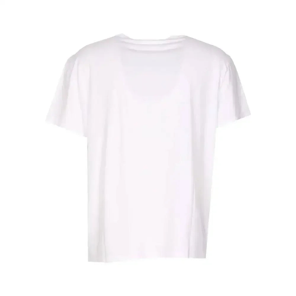 Maison Margiela Embroidered Numeric Logo T-Shirt White - AFV Clothes