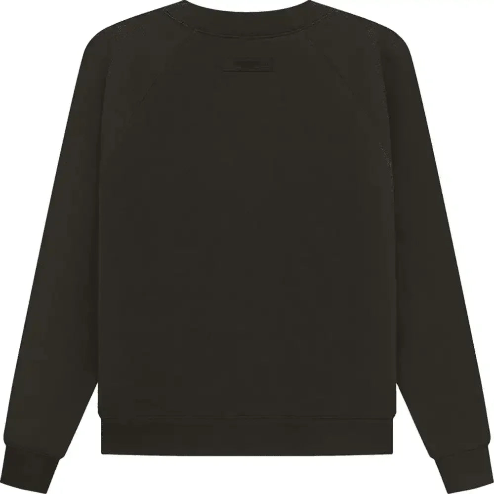 Fear of God Essentials Crewneck Off Black - AFV Clothes