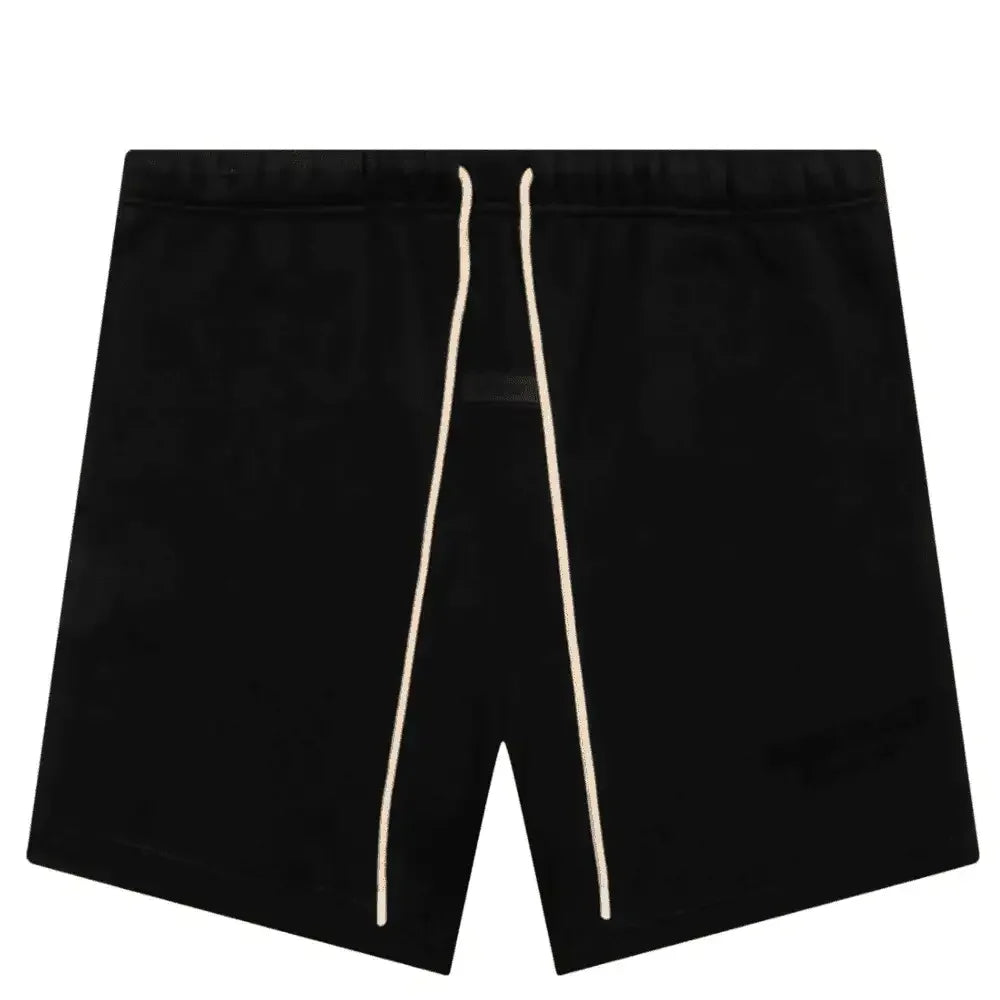 Fear of God Essentials Sweatshort Jet Black - AFV Clothes