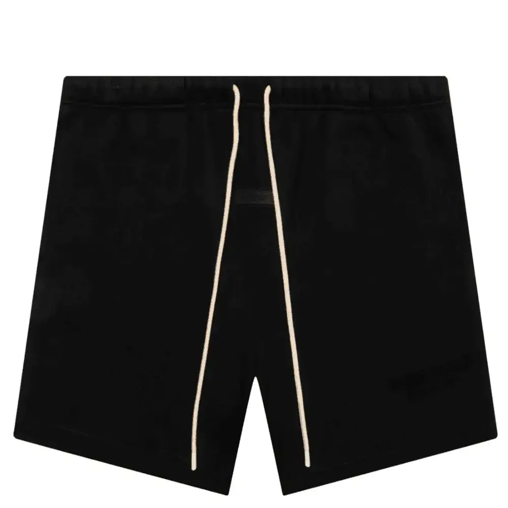 Fear of God Essentials Sweatshort Jet Black - AFV Clothes