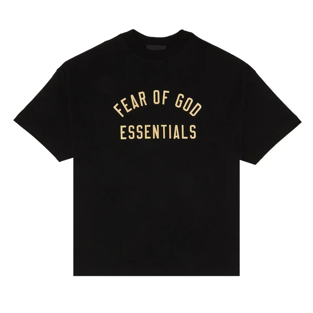 ESSENTIALS FEAR OF GOD　　Ｔシャツ Fear of God Essentials Jersey Crewneck Tee Black – AFV Clothes