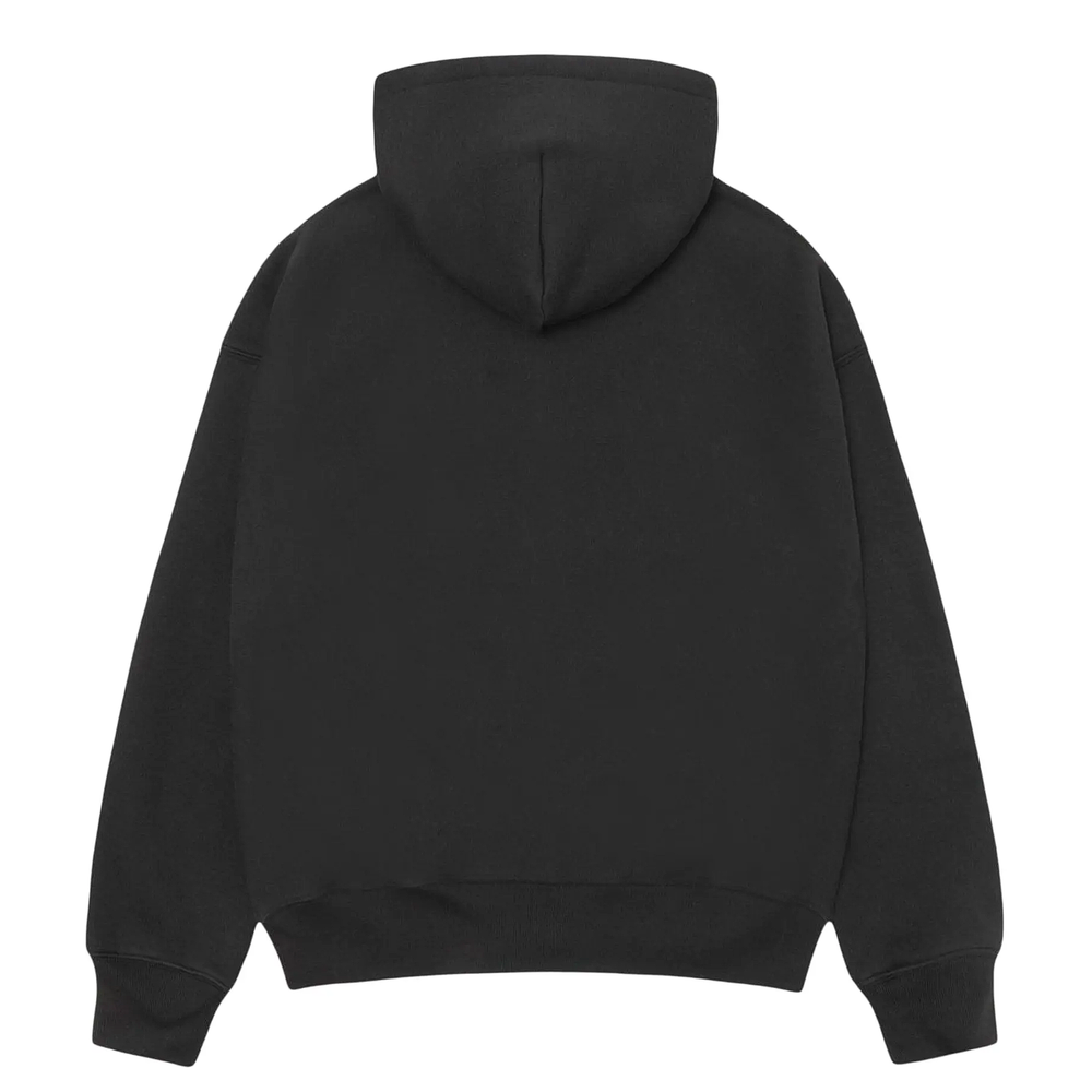 Stussy Established Zip Hoodie Black