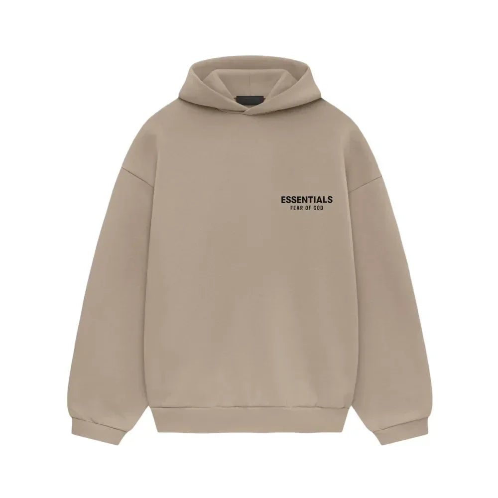 Fear Of God Essentials Fleece Hoodie lI Desert Sand - AFV Clothes