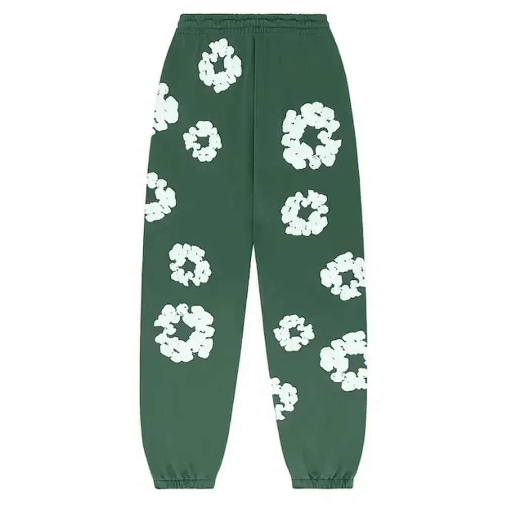 Denim Tears The Cottonwreath Sweatpants Green - AFV Clothes