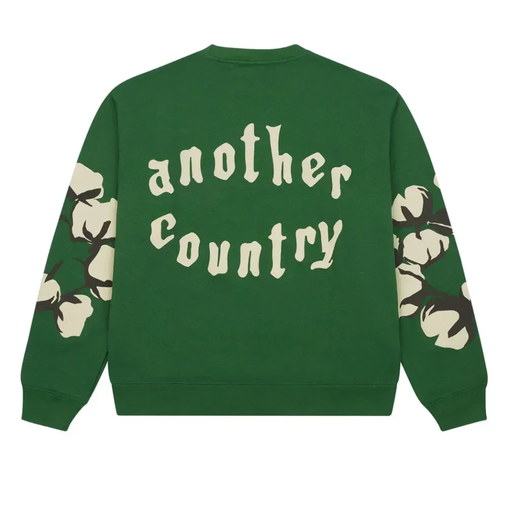 Denim Tears xCPFM Cactus Tears Crewneck Green - AFV Clothes